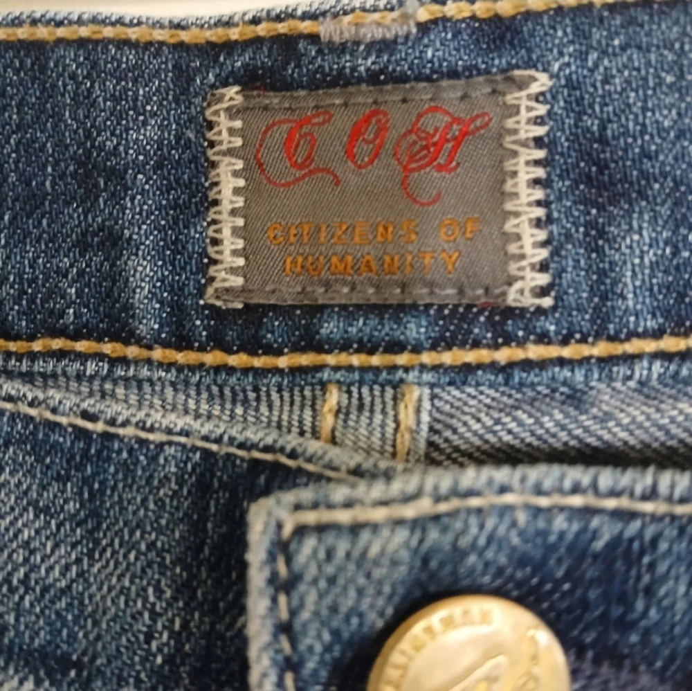 CITIZENS OF HUMANITY PHANTOM CROPPED SKINNY LEG JEANS SIZE 29 - Picture 3 of 8